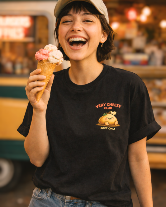 SOFT POTATOE - BLACK TEE