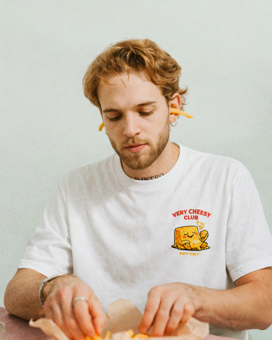 SOFT CHEESE - WHITE TEE